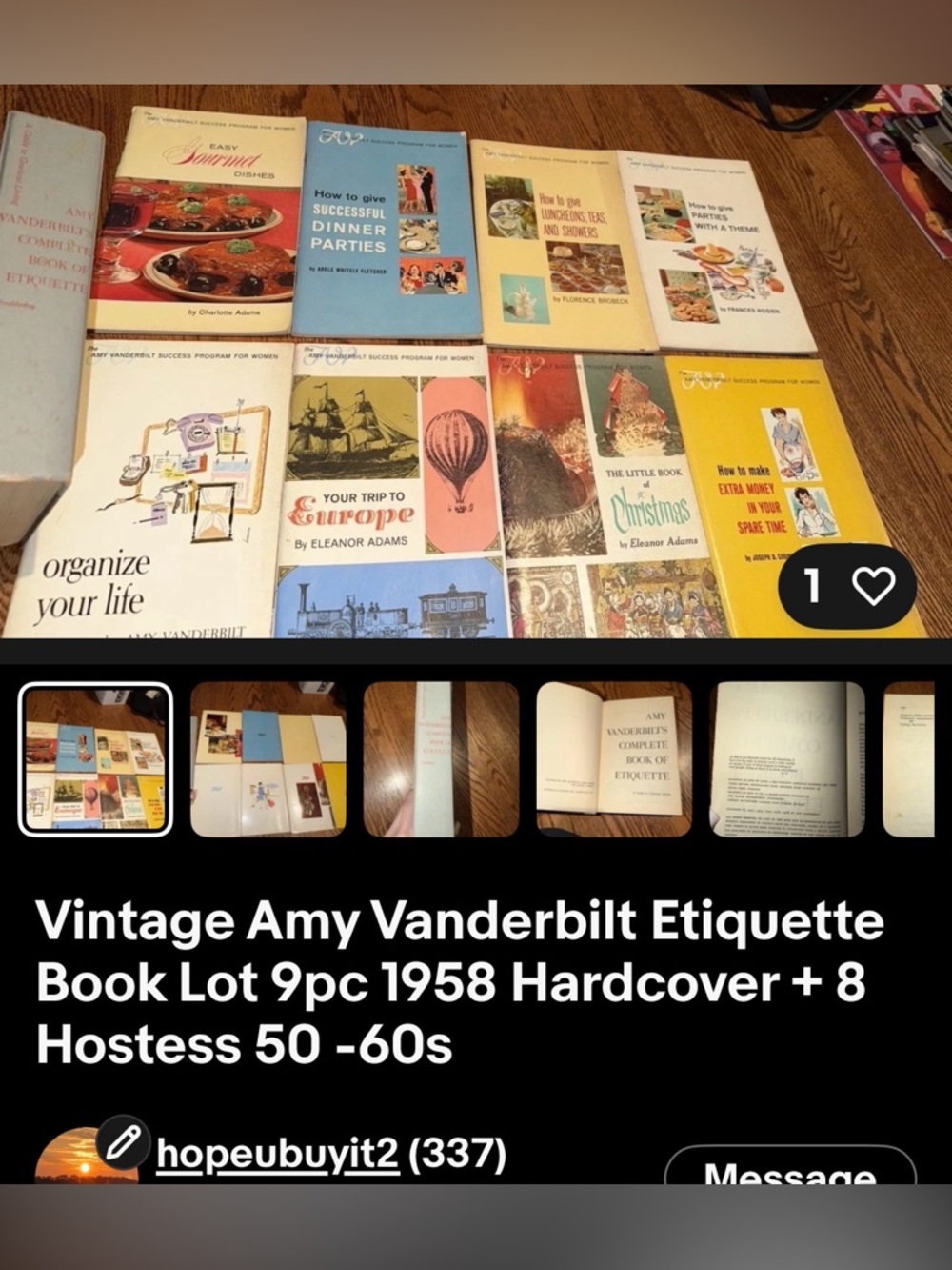 Vintage Etiquette Book Lot - Multicolor Collector Set
